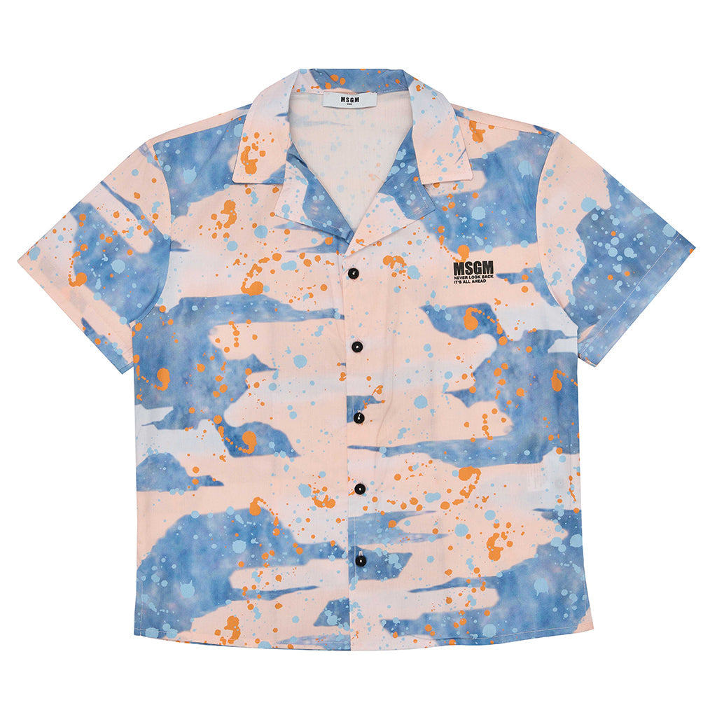 MSGM Kids Poplin Shirt