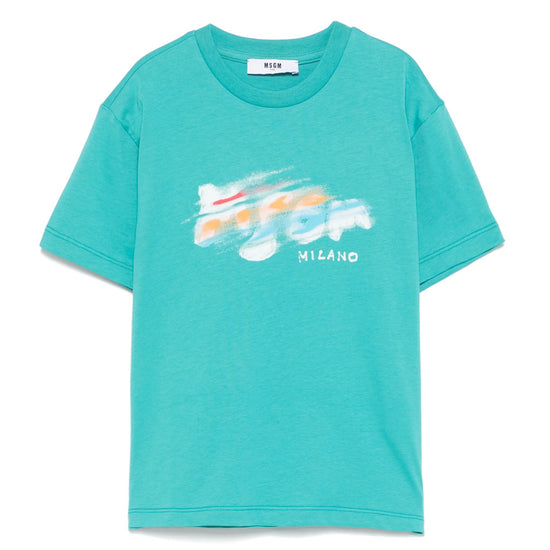 MSGM Kids Graphic T-shirt