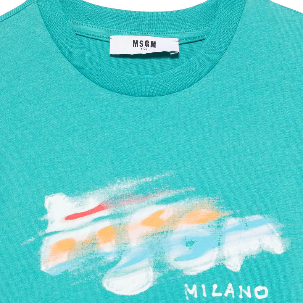MSGM Kids Graphic T-shirt