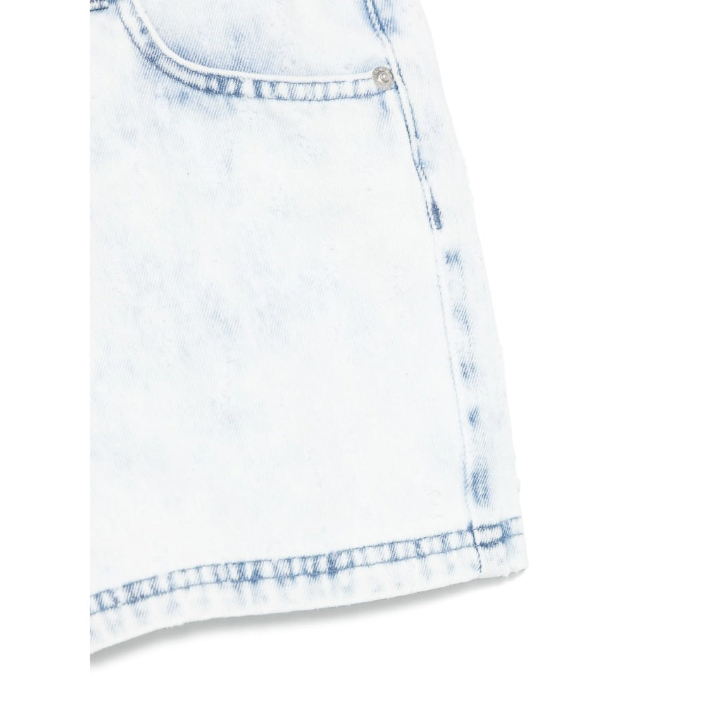 MSGM Kids Denim Shorts