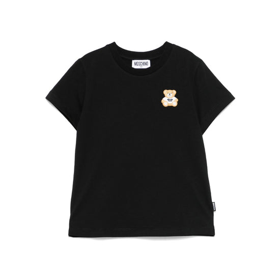Moschino Kids Toy Bear T-shirt - Black