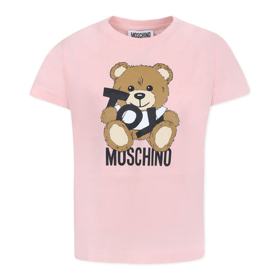 Moschino Kids Toy Bear T-shirt - Pink