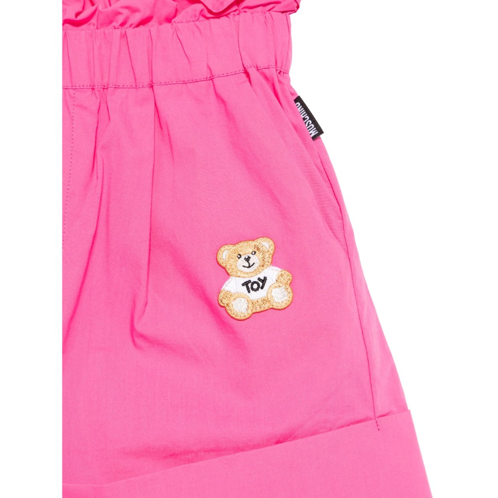 Moschino Kids Toy Bear Shorts - Fuchsia