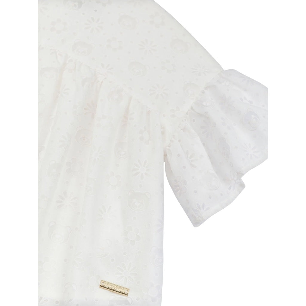 Moschino Kids Pattern Blouse