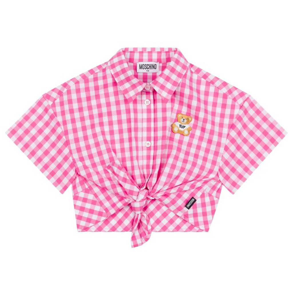 Moschino Kids Gingham Shirt