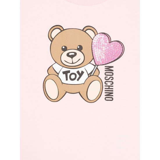 Load image into Gallery viewer, Moschino Kids Teddy Heart T-shirt - Pink
