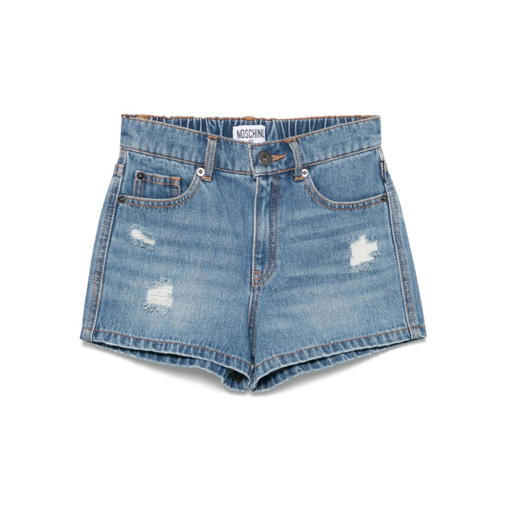 Moschino Kids Denim Shorts