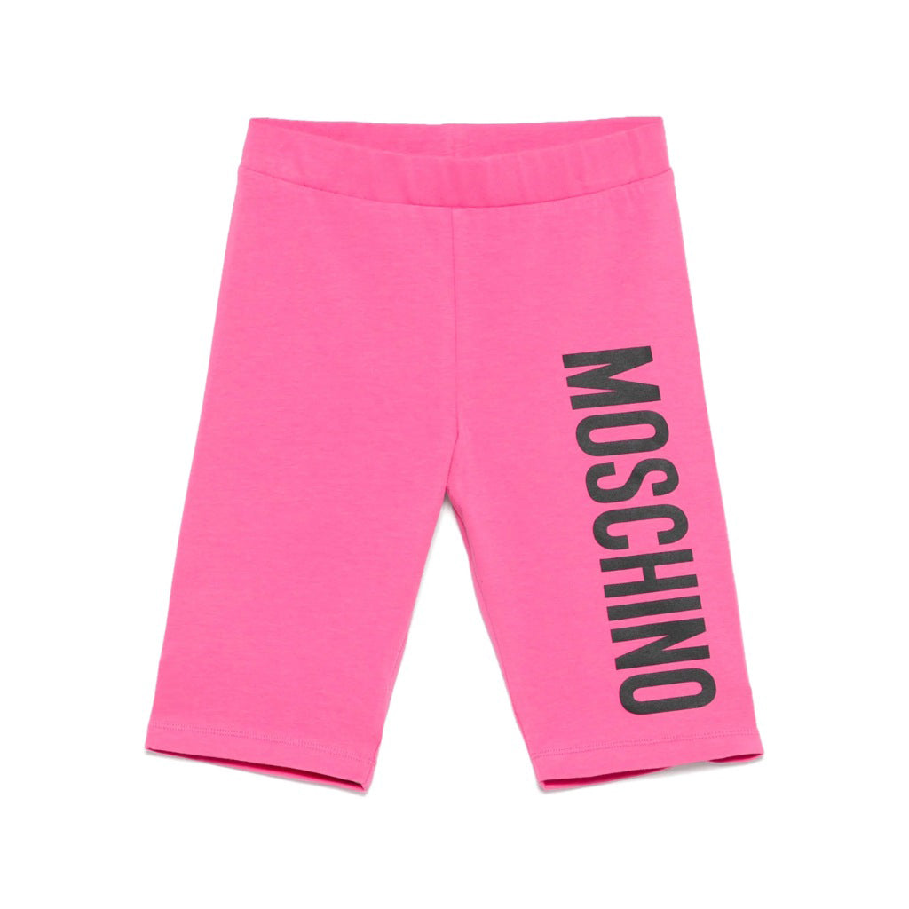 Moschino Kids Logo Print Cycling Shorts