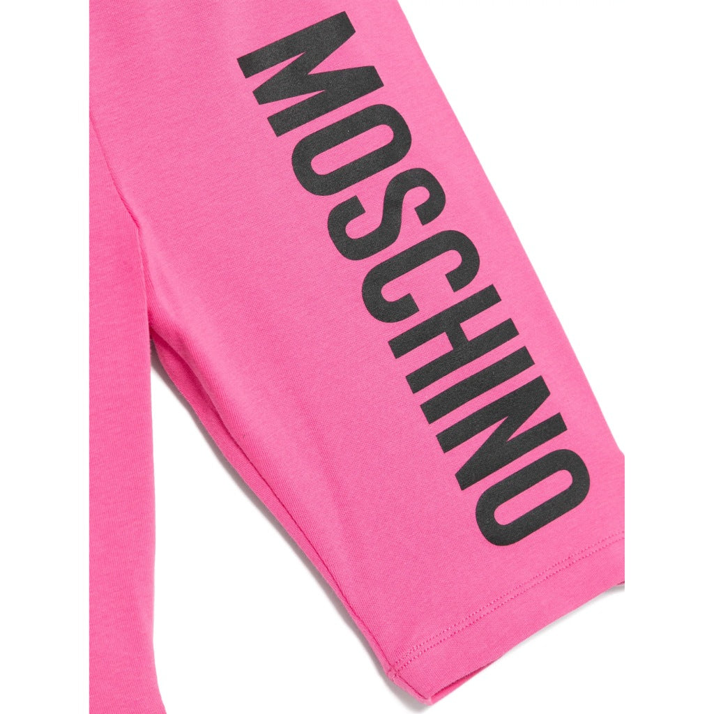 Moschino Kids Logo Print Cycling Shorts