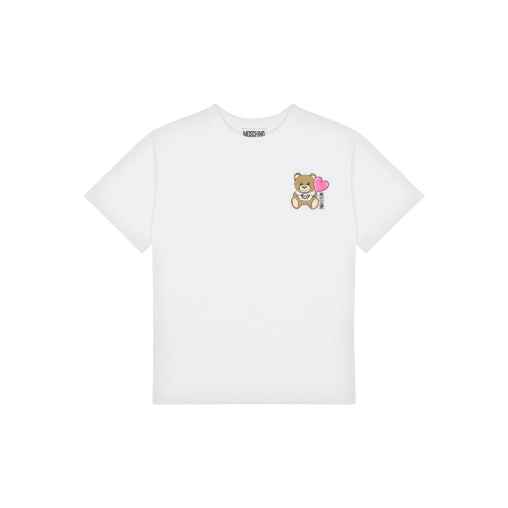 Moschino Kids Teddy Heart Maxi T-shirt
