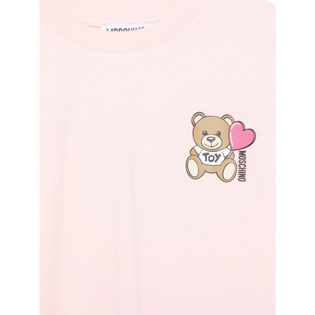 Moschino Kids Teddy Heart Maxi T-shirt
