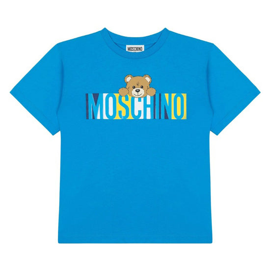 Moschino Kids Teddy Logo Maxi T-shirt