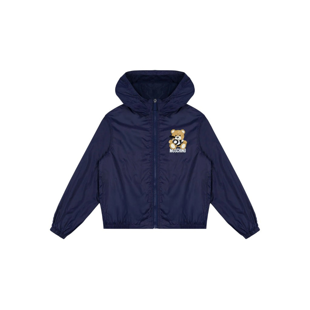 Moschino Kids Toy Bear Hooded Jacket