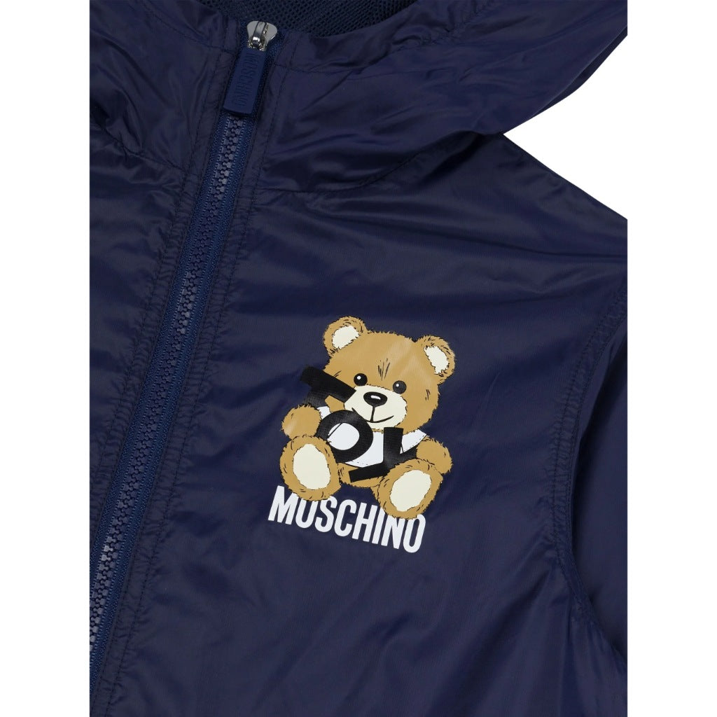 Moschino Kids Toy Bear Hooded Jacket
