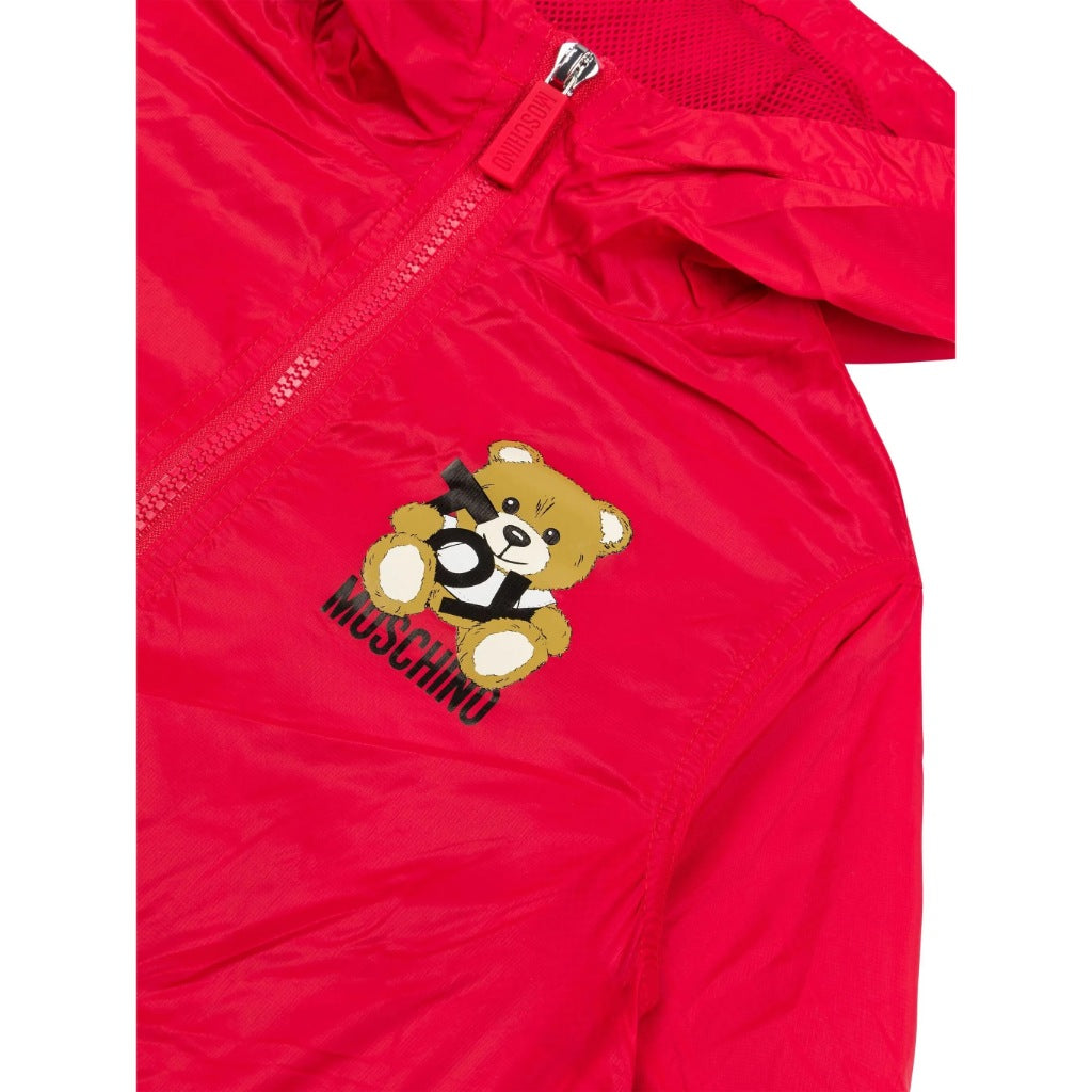 Moschino Kids Toy Bear Hooded Jacket