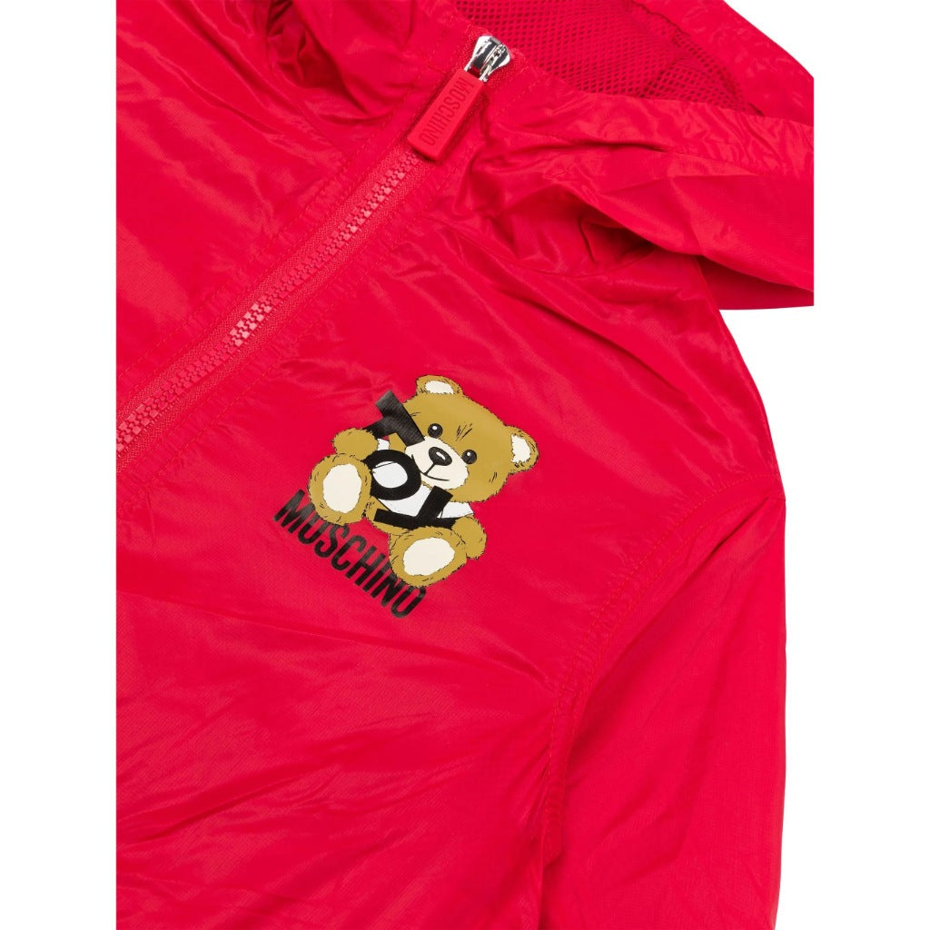 Moschino Kids Toy Bear Hooded Jacket