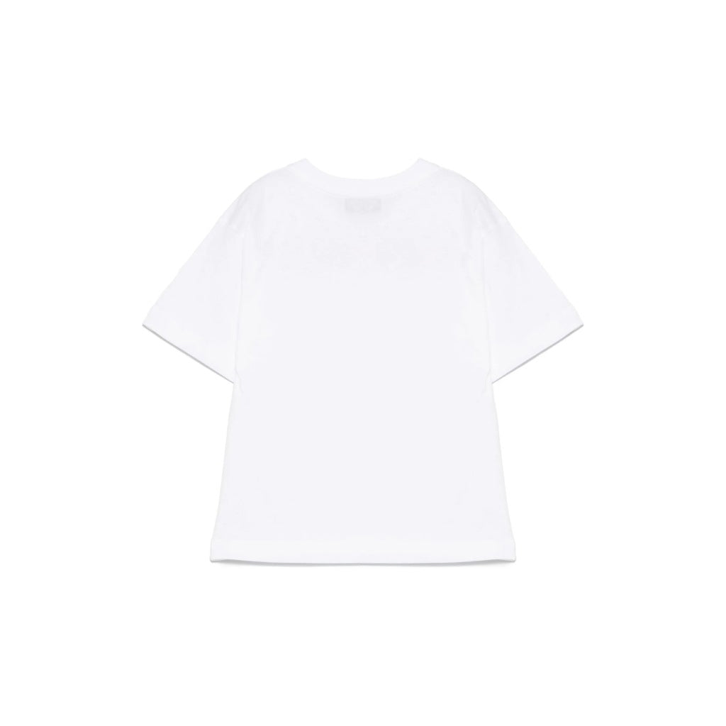 Moschino Kids Toy Bear Maxi T-shirt - White