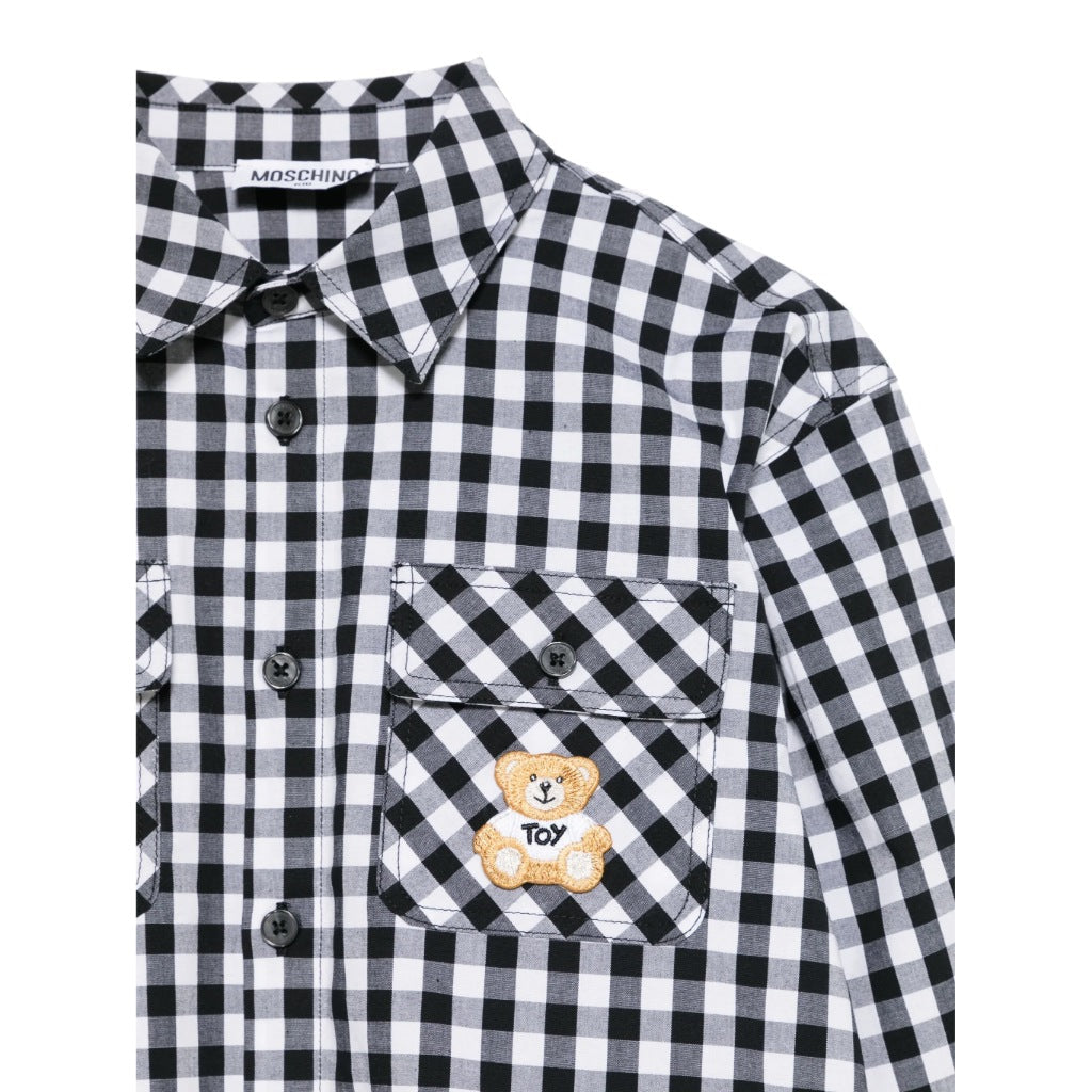 Moschino Kids Gingham Shirt