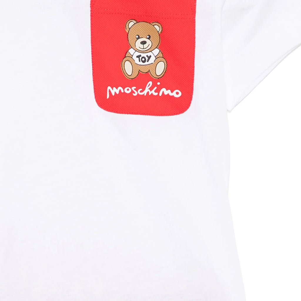 Moschino Kids Teddy Graphic T-shirt With Shorts Set
