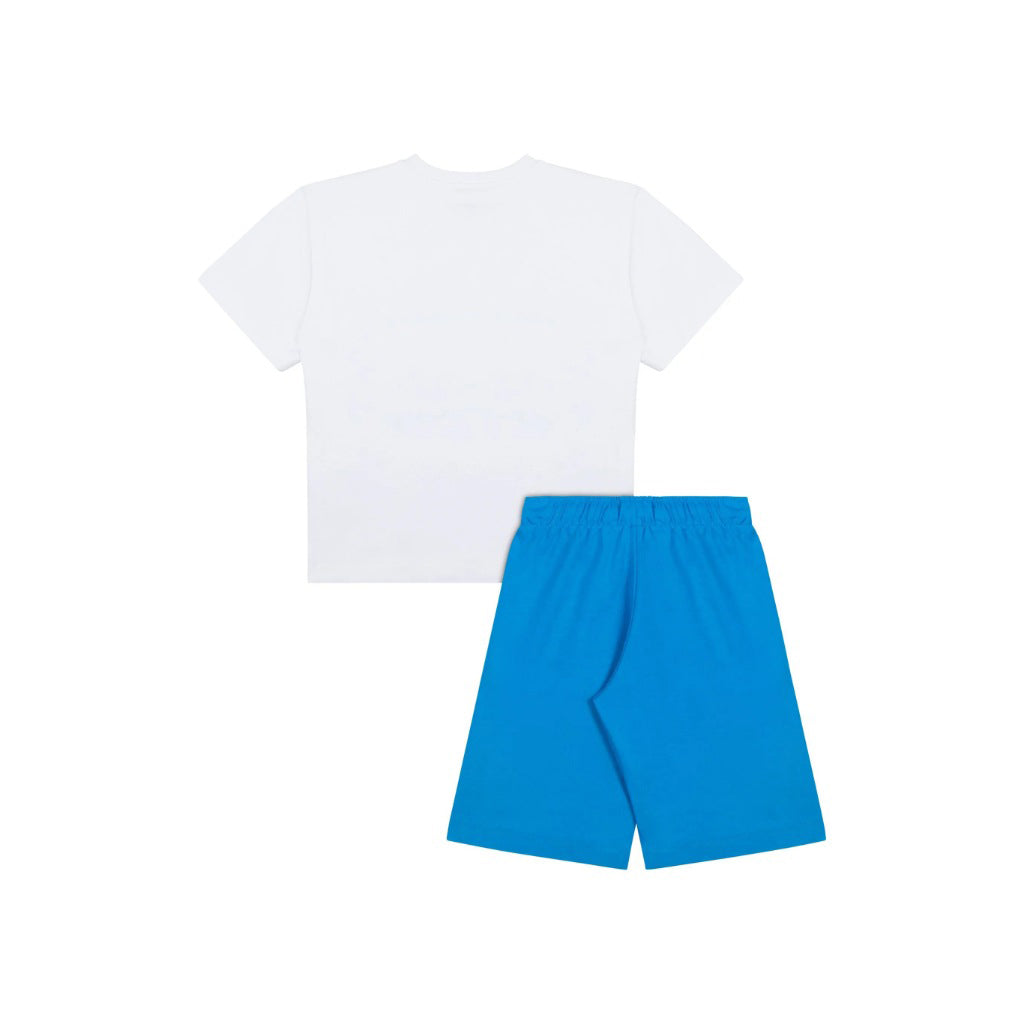 Moschino Kids Teddy Logo T-shirt With Shorts Set