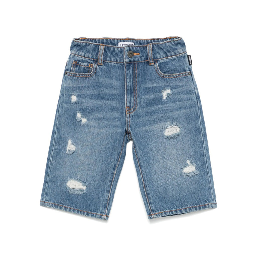 Moschino Kids Denim Shorts