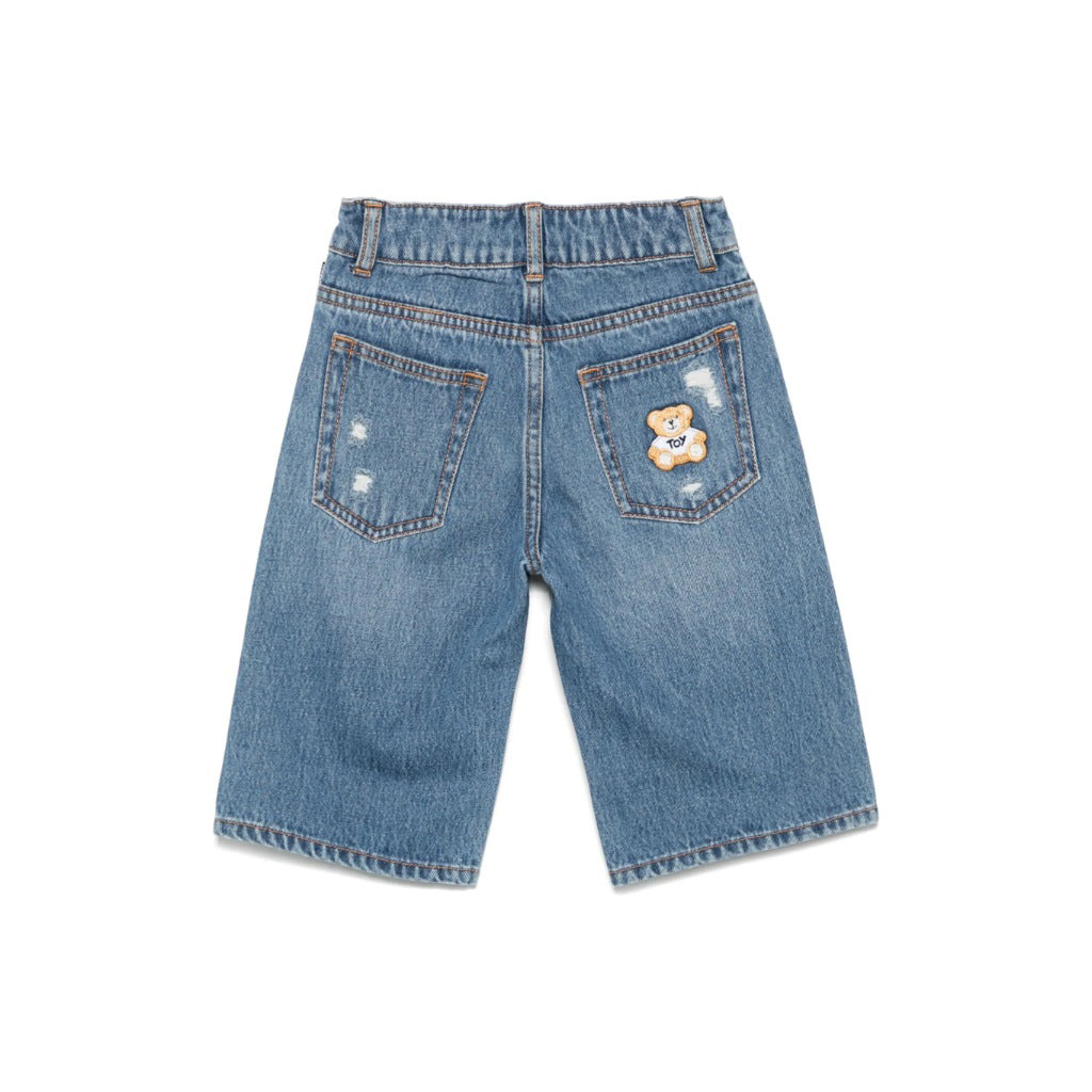 Moschino Kids Denim Shorts