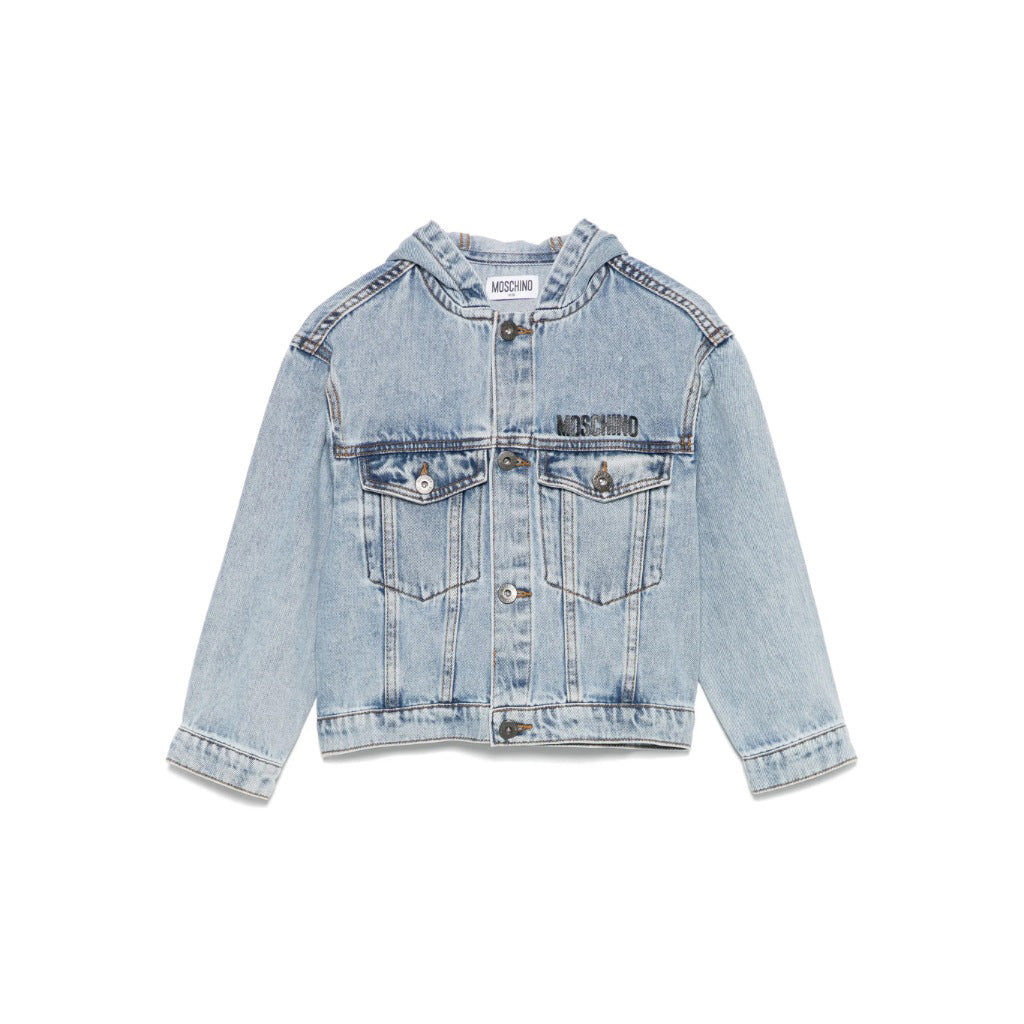 Moschino Kids Toy Bear Hooded Jacket