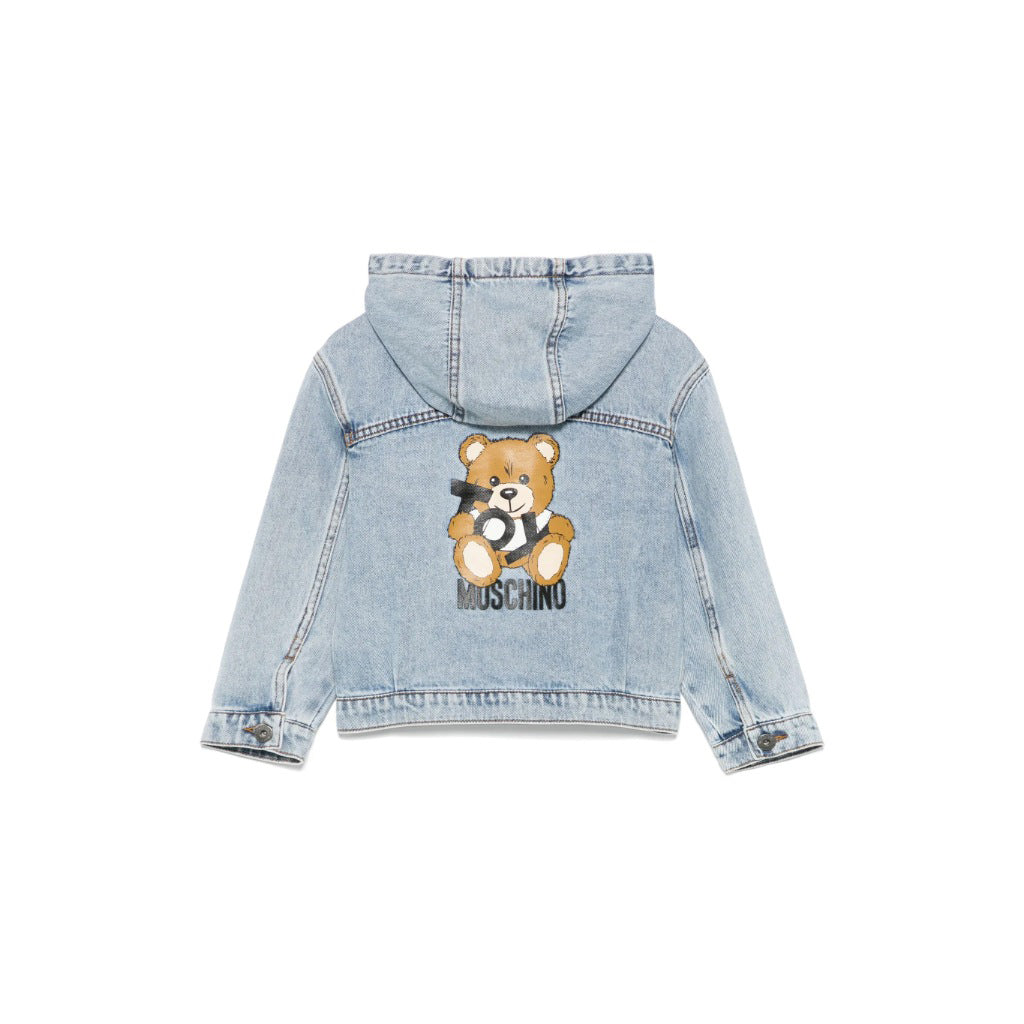 Moschino Kids Toy Bear Hooded Jacket