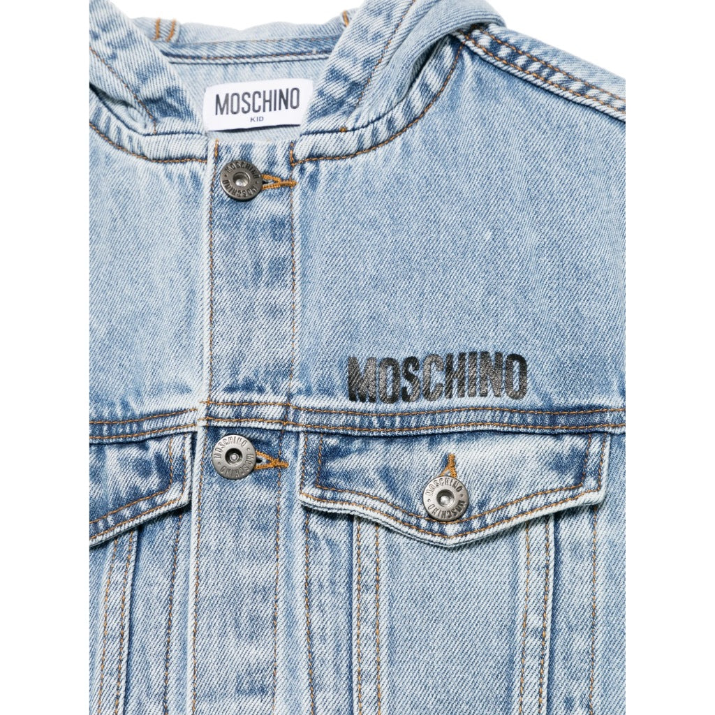 Moschino Kids Toy Bear Hooded Jacket