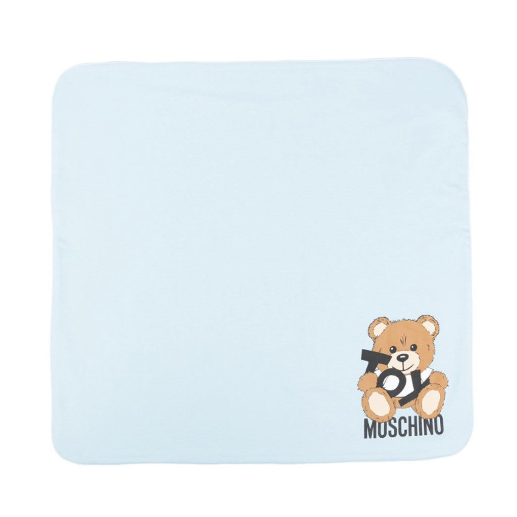Moschino Kids Toy Bear Blanket