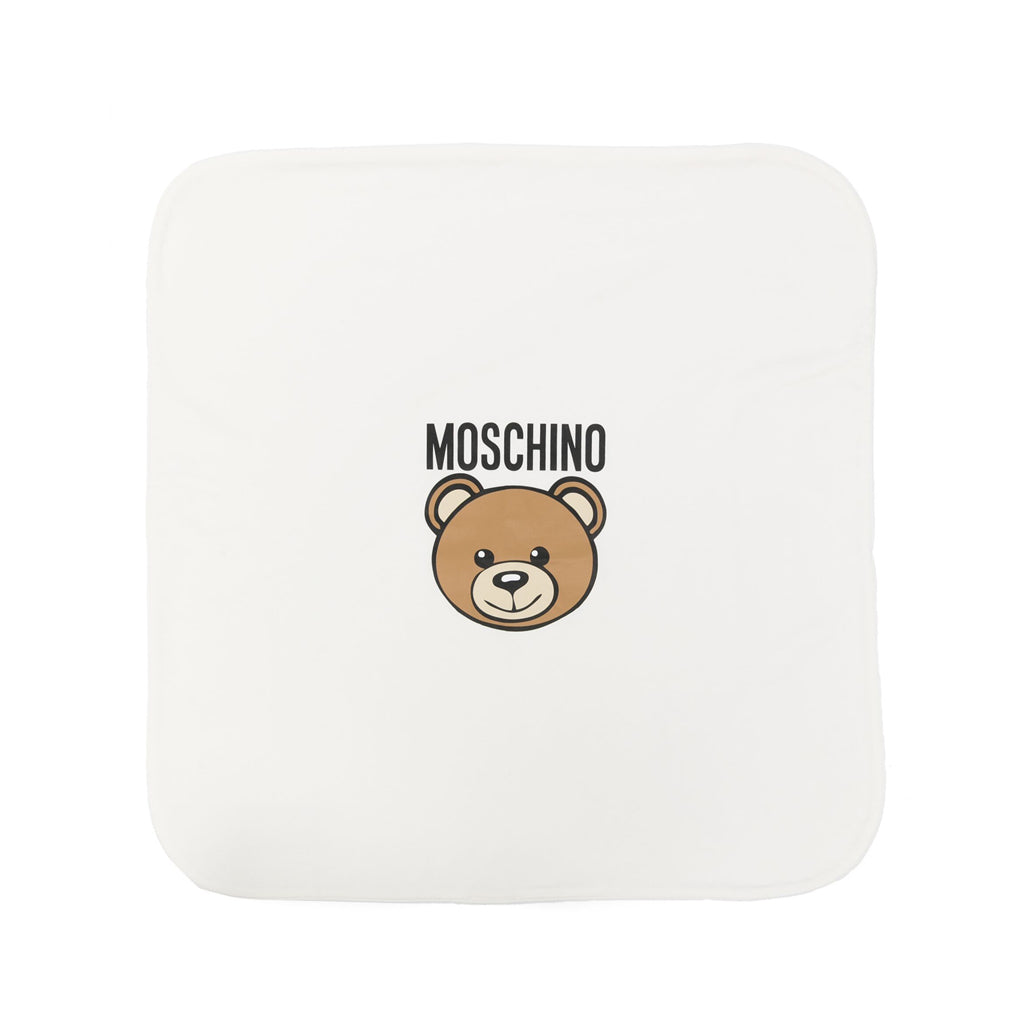 Moschino Kids Teddy Logo Blanket