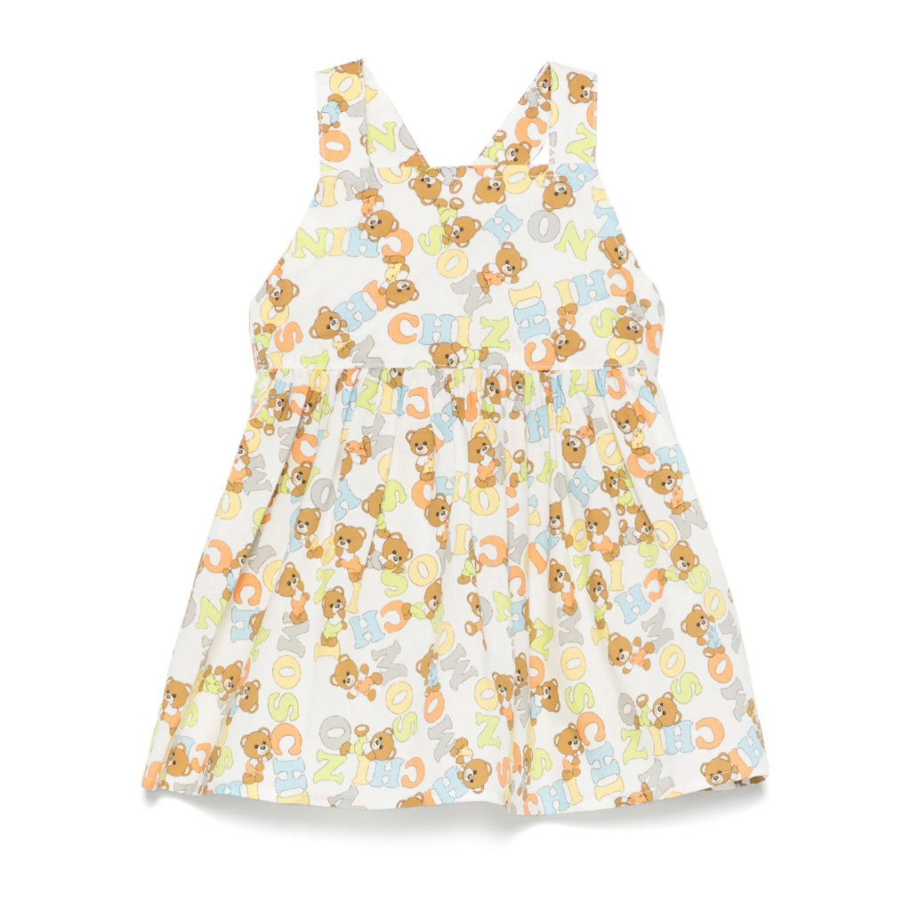 Moschino Kids All-Over Pattern Dress