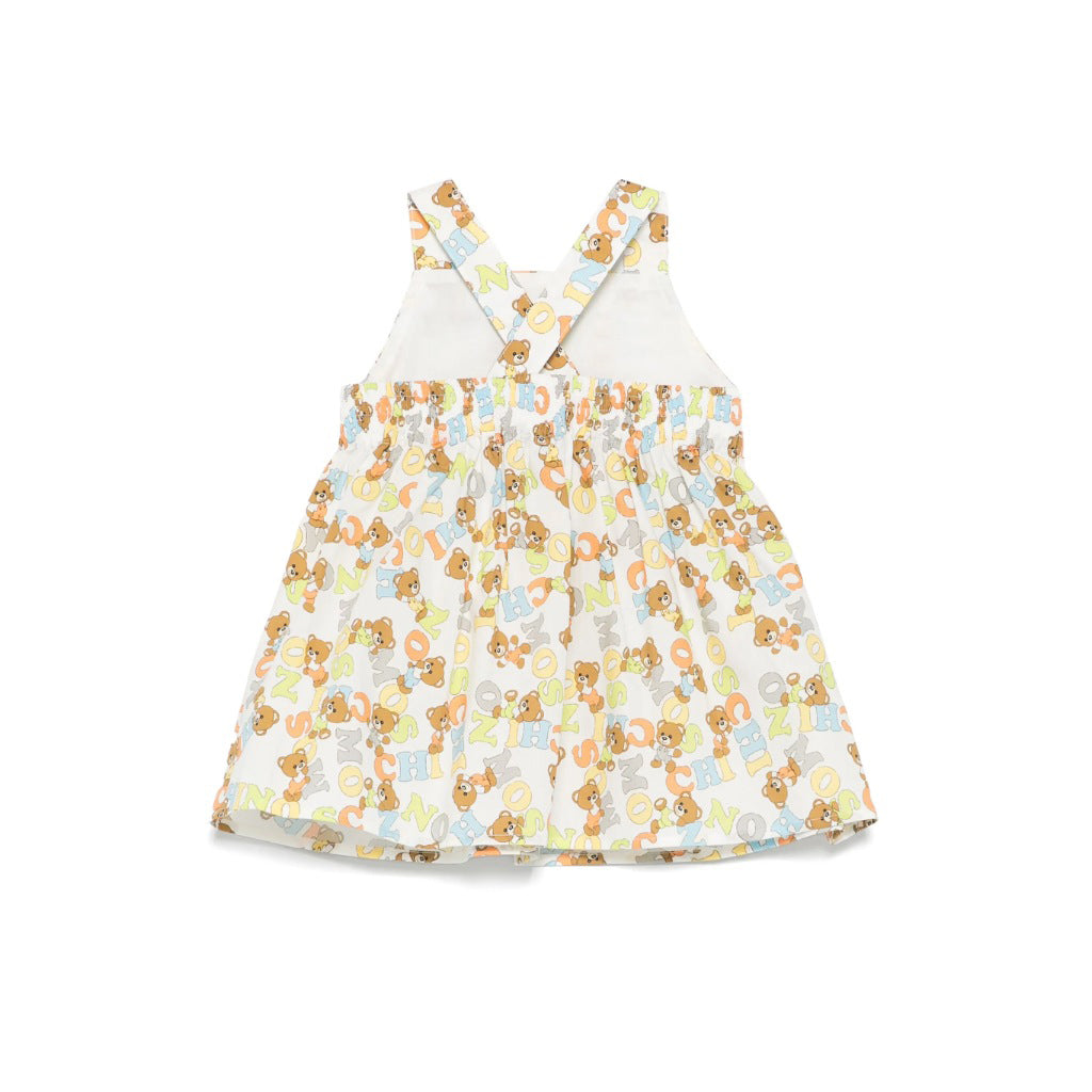Moschino Kids All-Over Pattern Dress