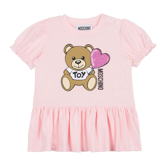 Moschino Kids Teddy Heart Dress