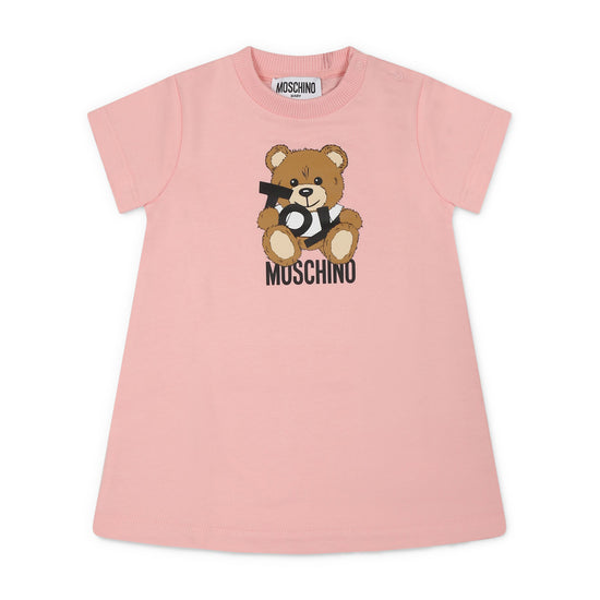Moschino Kids Toy Bear Dress - Pink