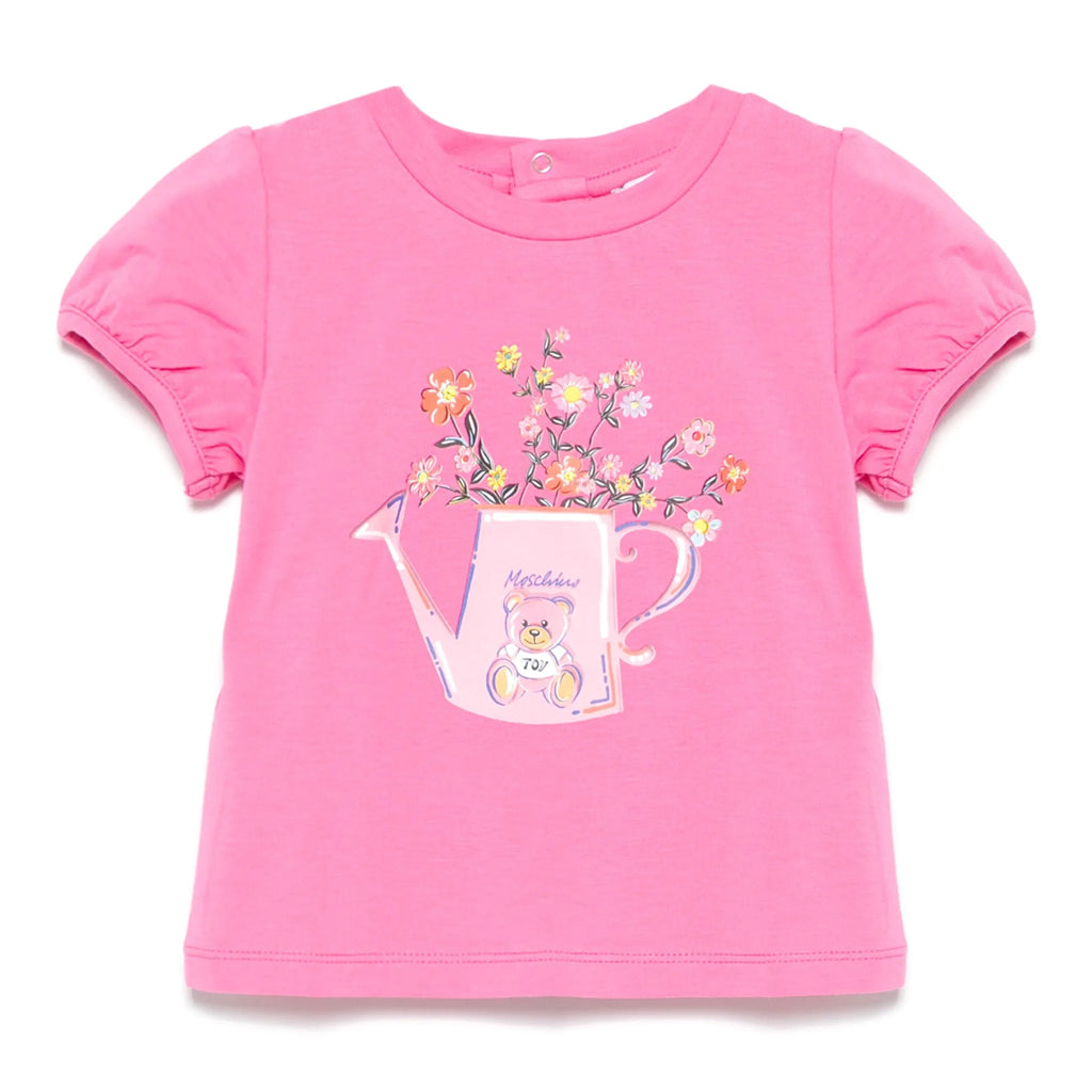 Moschino Kids Teddy Graphic T-shirt