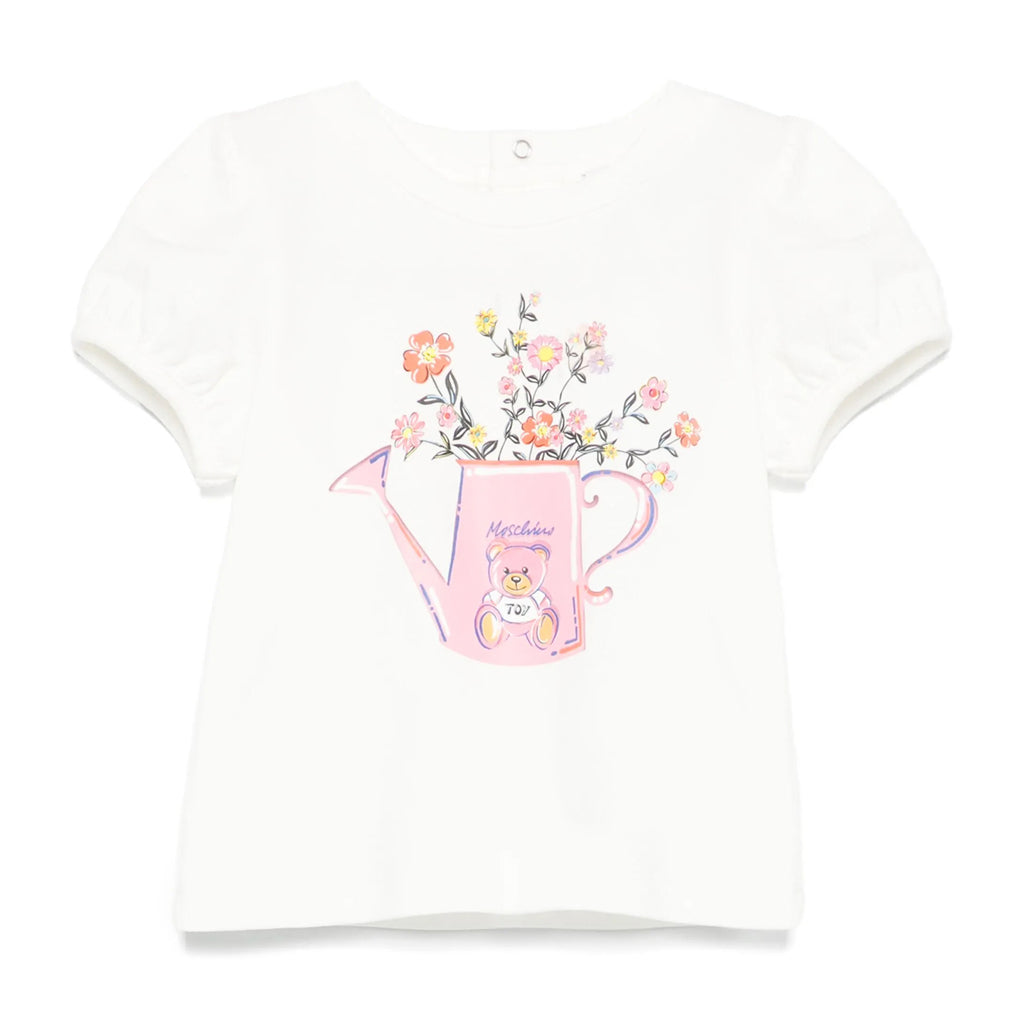 Moschino Kids Teddy Graphic T-shirt