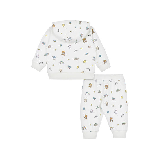 Load image into Gallery viewer, Moschino Kids All-Over Graphic Hooded Tracksuit
