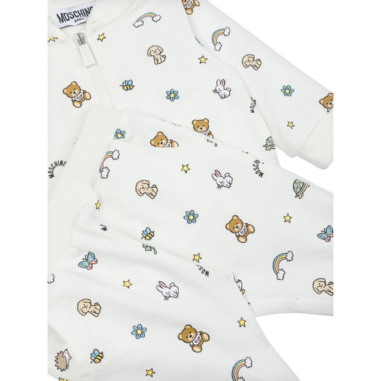 Load image into Gallery viewer, Moschino Kids All-Over Graphic Hooded Tracksuit
