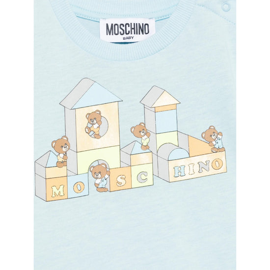 Load image into Gallery viewer, Moschino Kids Baby Bear Romper With Gift Box
