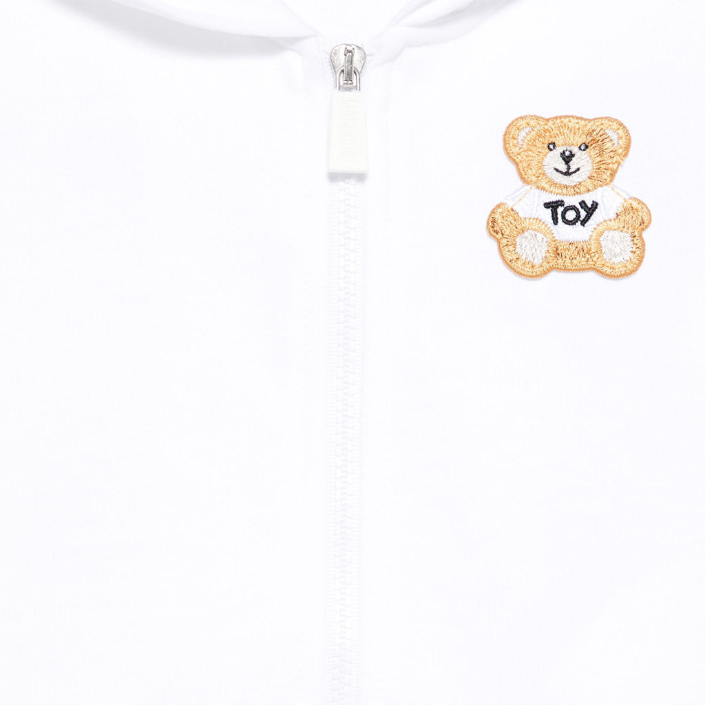 Moschino Kids Bear Ears Hooded Jacket