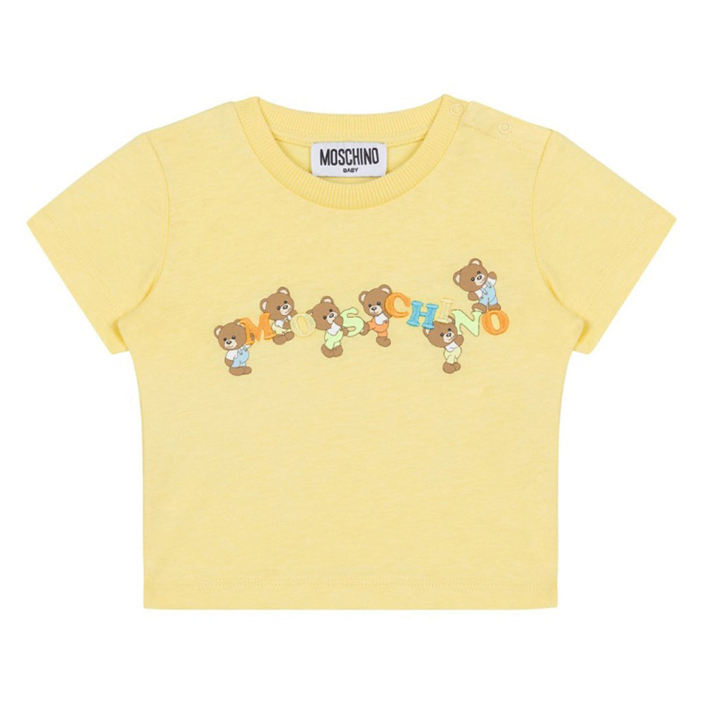 Moschino Kids Teddy Logo T-shirt