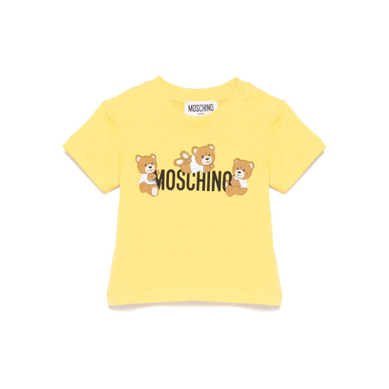 Moschino Kids Teddy Logo T-shirt