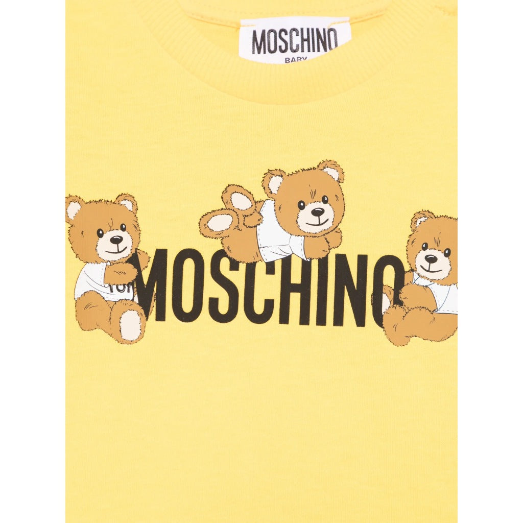 Moschino Kids Teddy Logo T-shirt