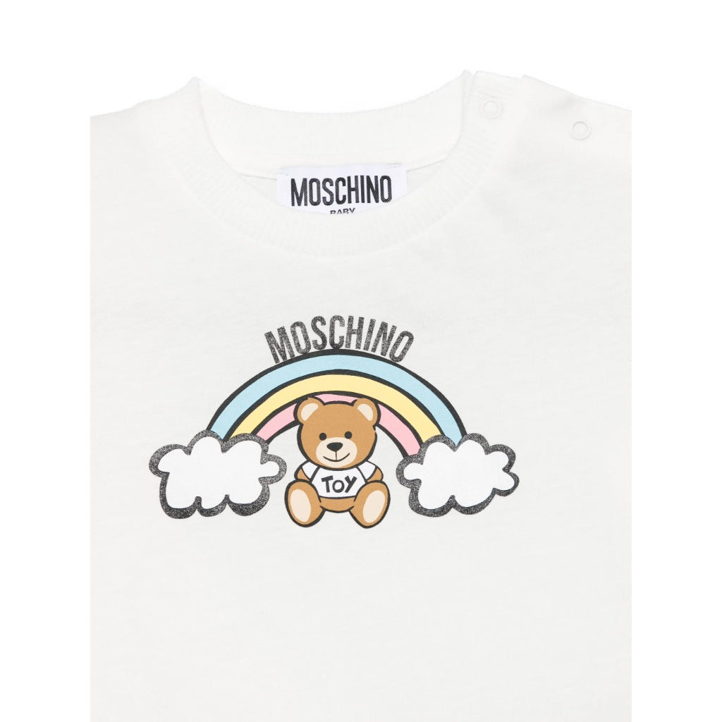 Moschino Kids Teddy Graphic T-shirt