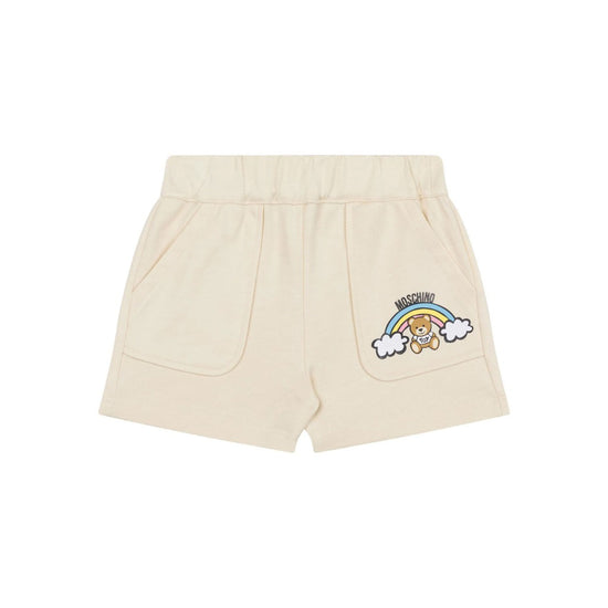 Moschino Kids Teddy Graphic Shorts