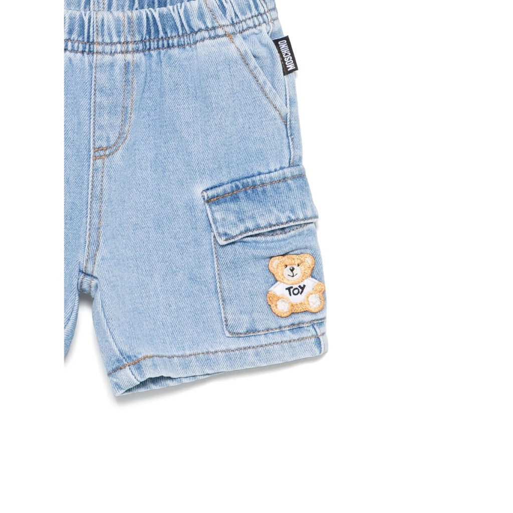 Moschino Kids Toy Bear Cargo Shorts