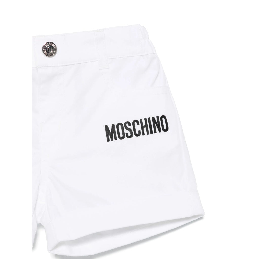 Moschino Kids Teddy Patch Shorts