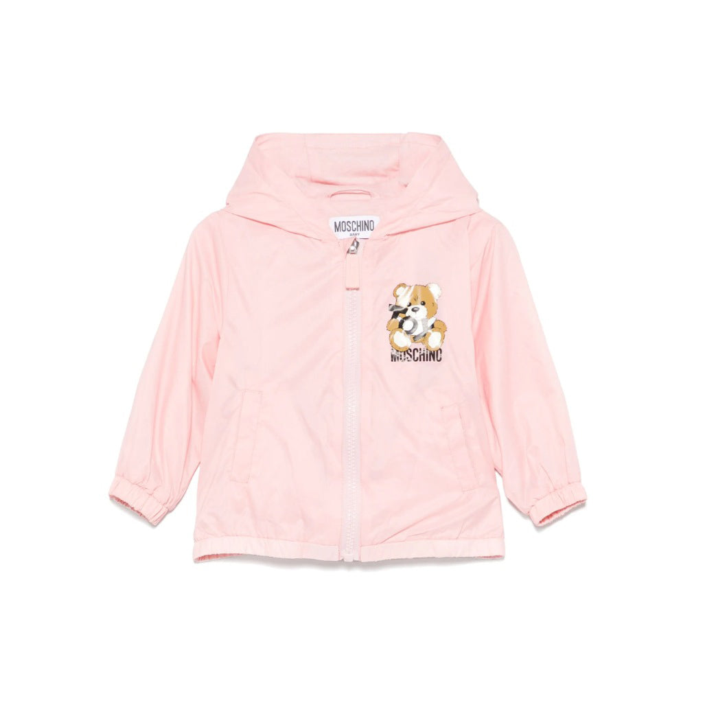 Moschino Kids Toy Bear Hooded Jacket