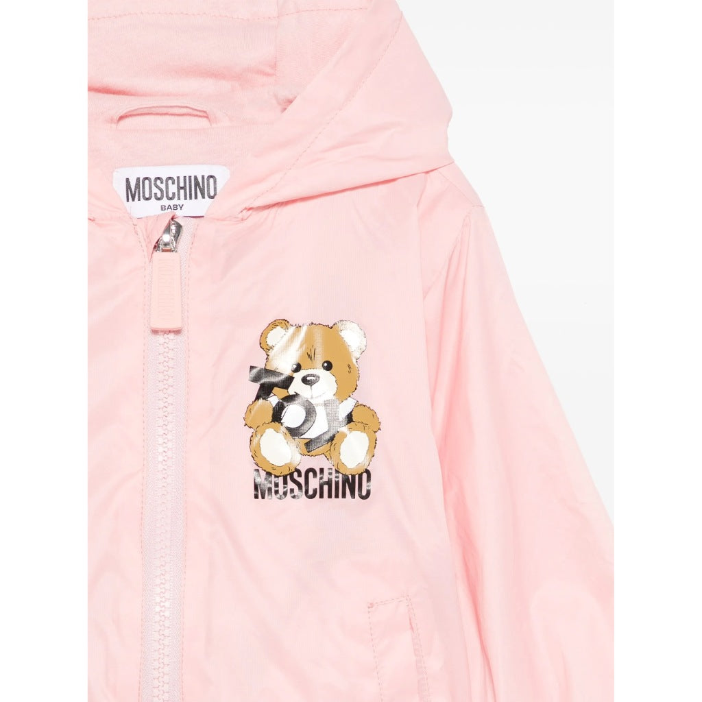 Moschino Kids Toy Bear Hooded Jacket